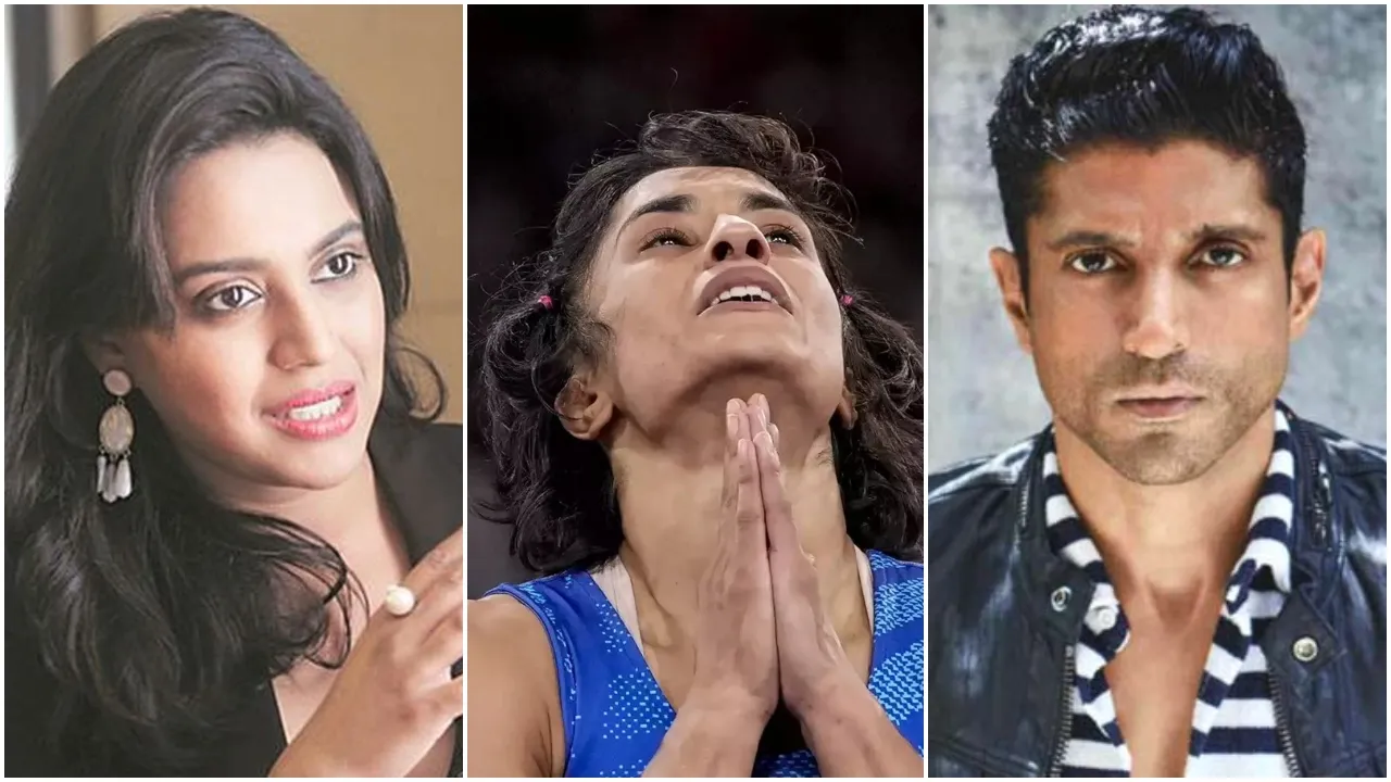 Bollywood stars reactions on Vinesh Phogat