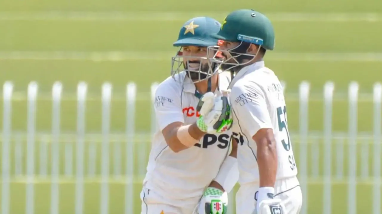 PAK vs BAN:  Mohammad Rizwan and Saud Shakeel Century keeps Pakistan in strong position after early blow 