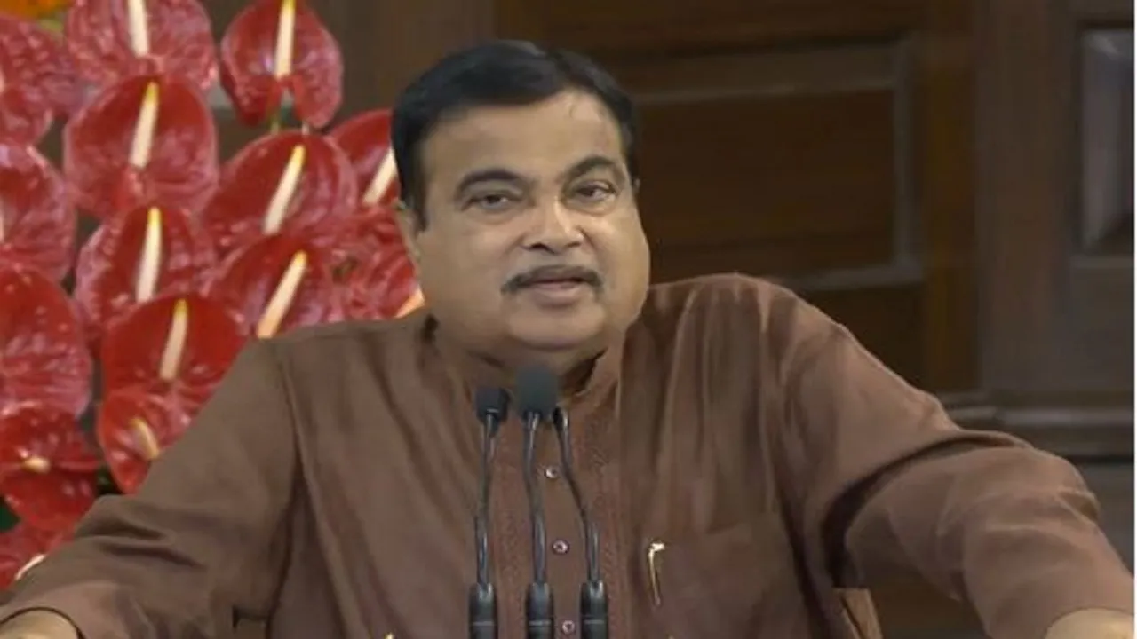 nitin gadkari in nagpur