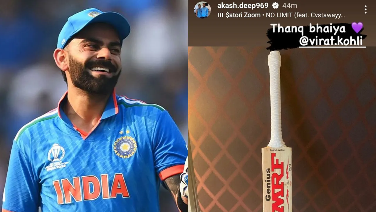 Virat Kohli Akash Deep