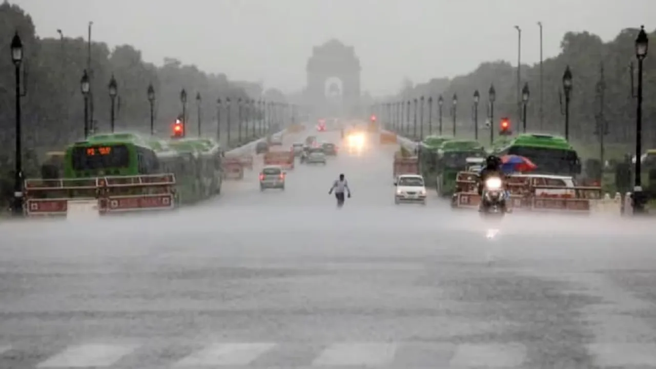 Delhi Rain August 20