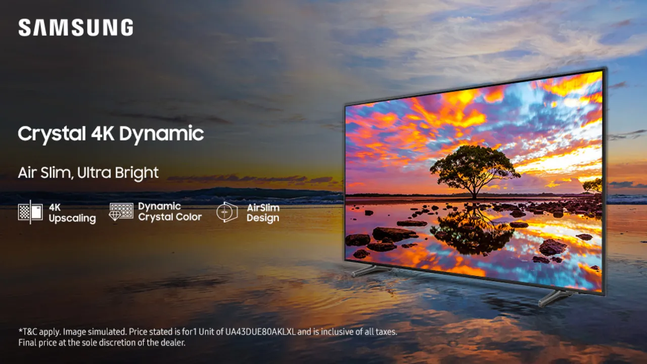 Samsung Crystal 4K Dynamic TV Se