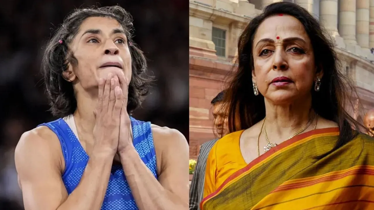 Vinesh Phogat Hema Malini