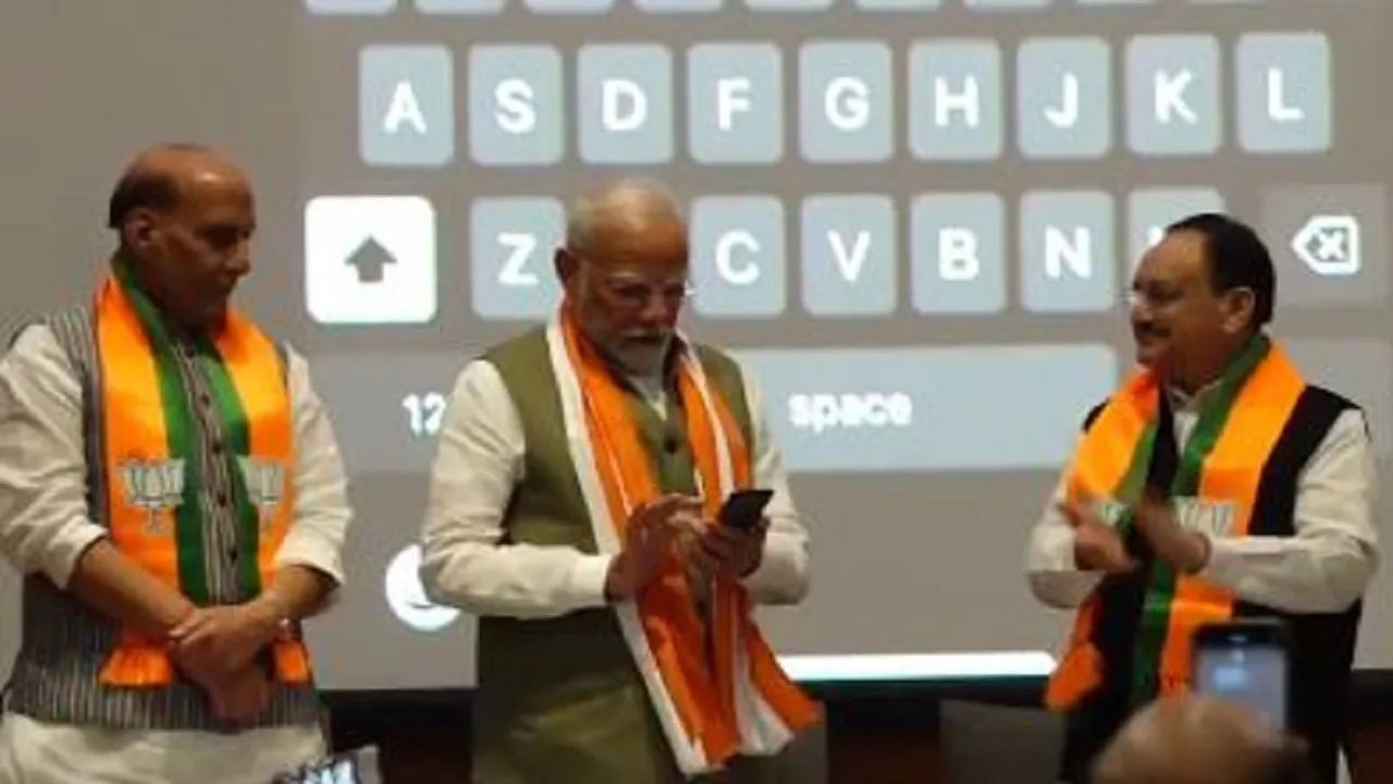 pm modi in program