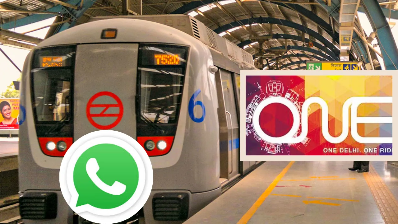 recharge metro card WhatsApp