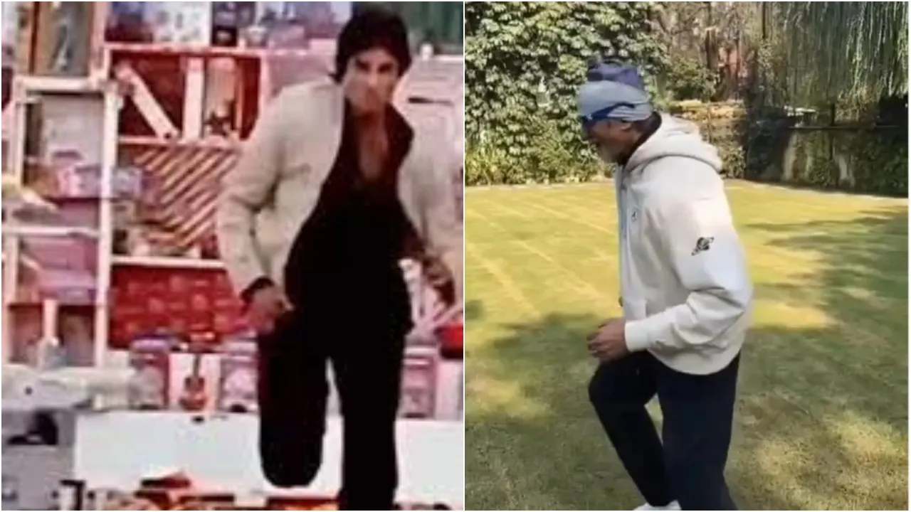 Amitabh Bachchan Running