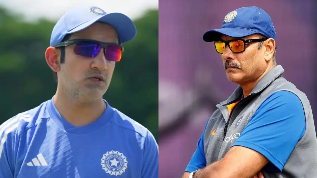 Gautam Gambhir Ravi Shastri  