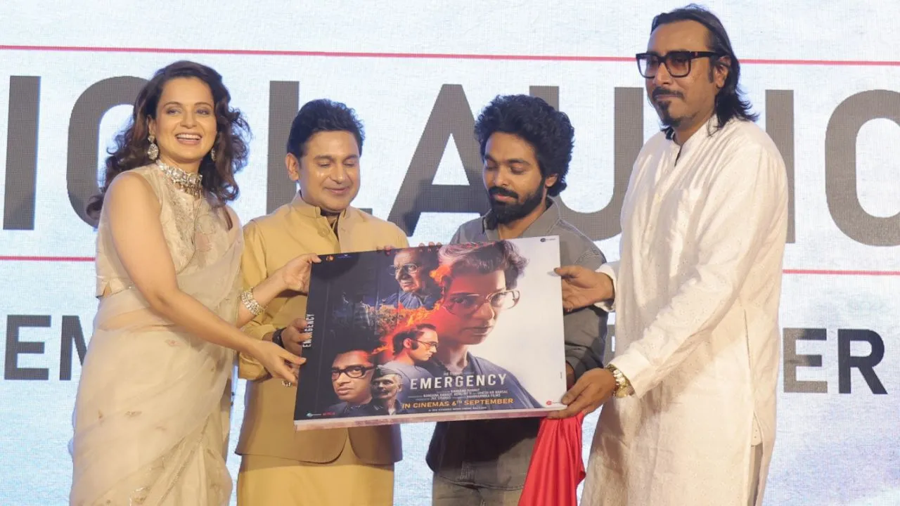 Kangana ranaut emergency album launch