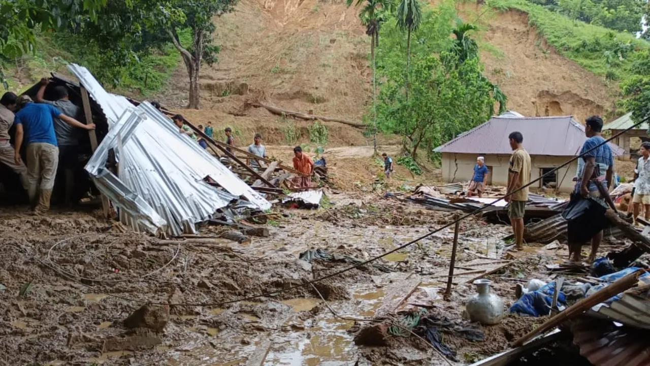 Tripura Landslide