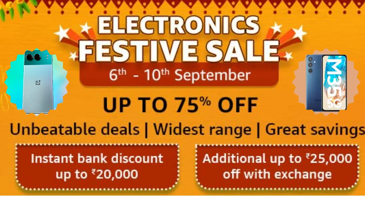 Amazon Electronics Festival Sale 2024