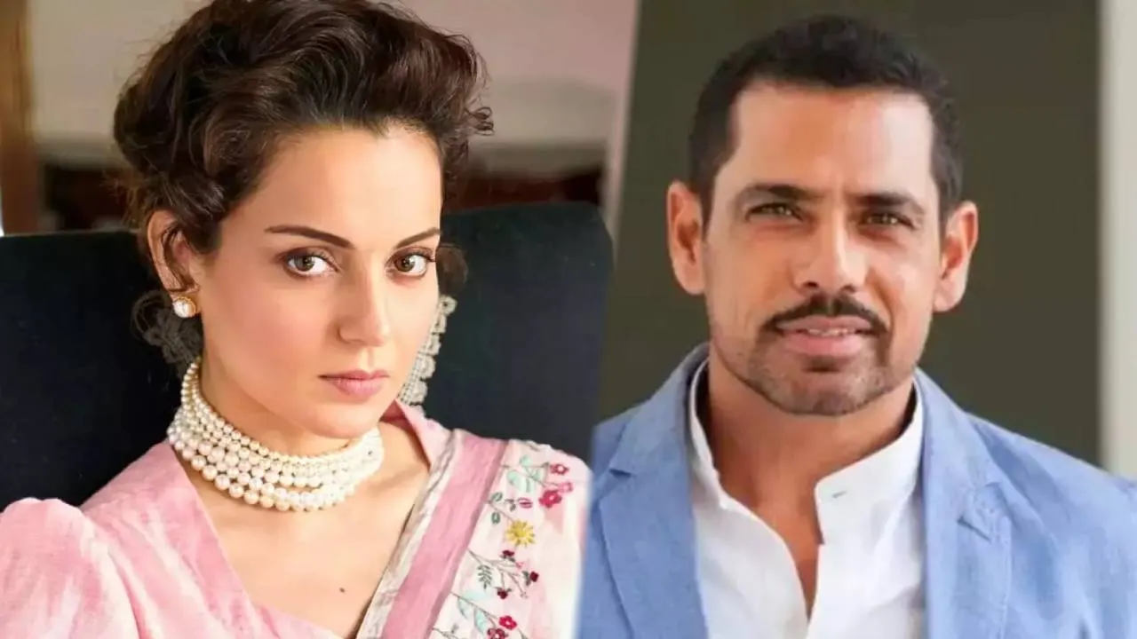 Kangana Ranaut And Robert Wadra