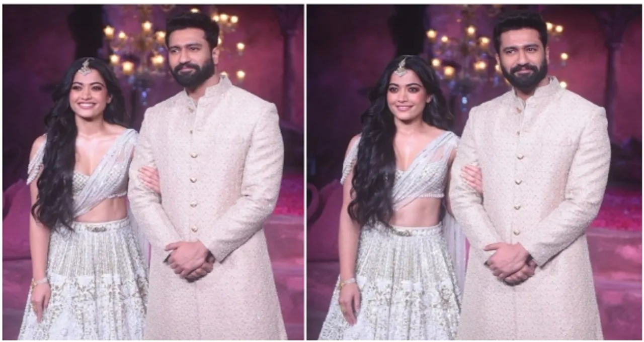 Vicky Kaushal and Rashmika Mandanna