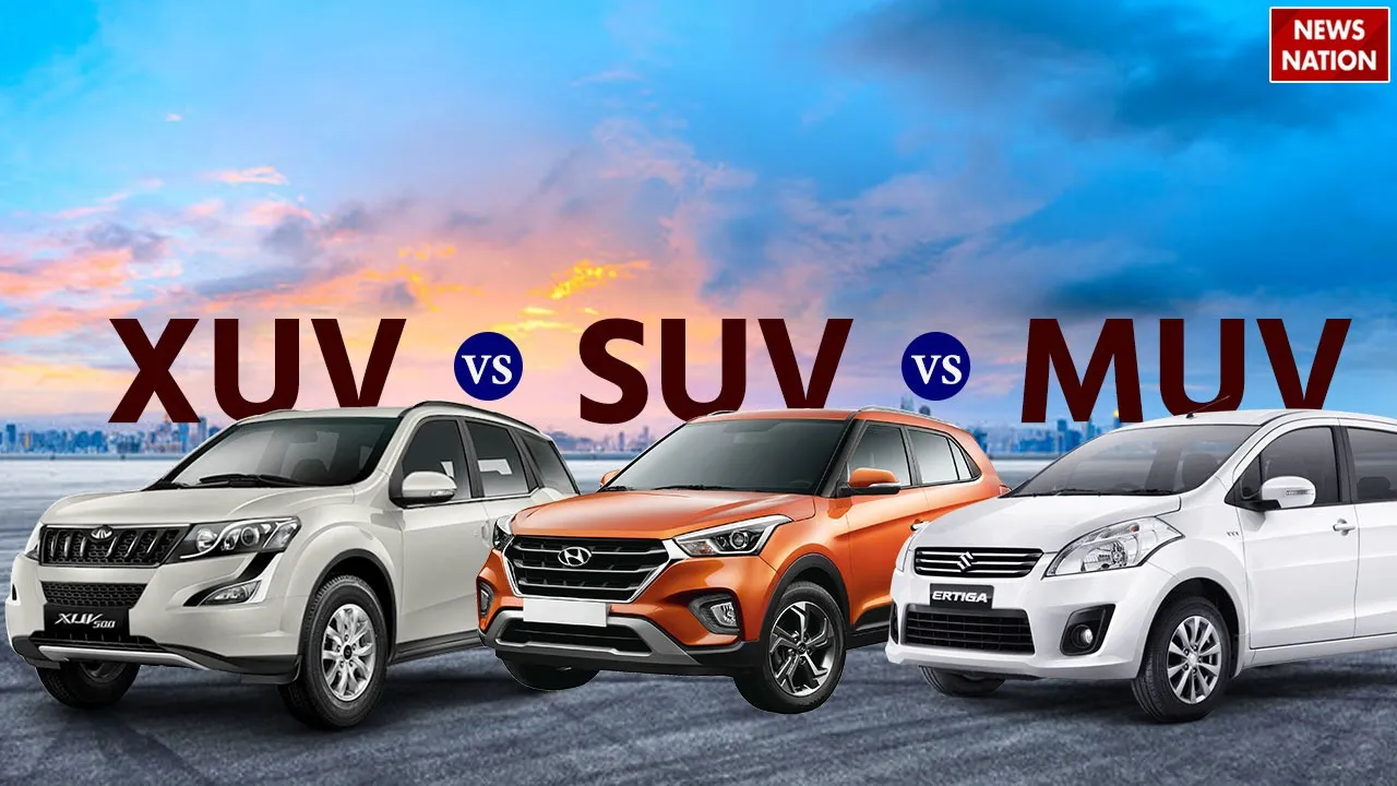  between XUV SUV and MUV