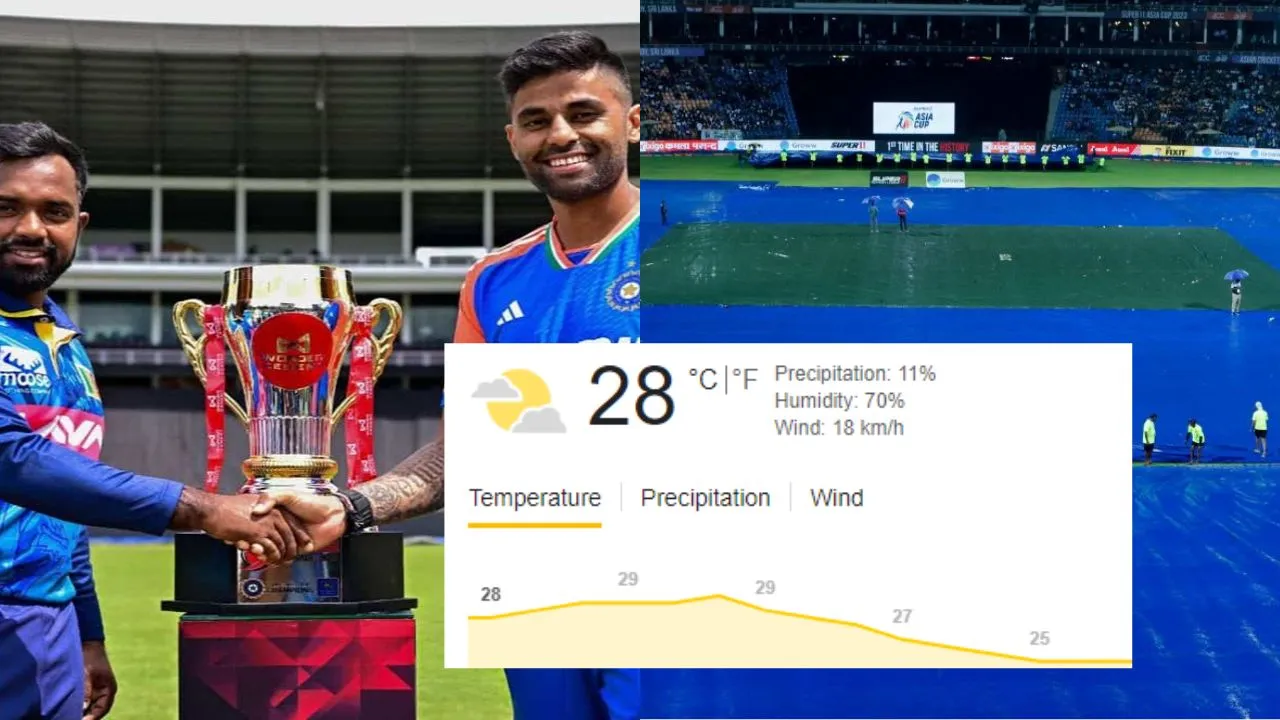 ind vs sl weather