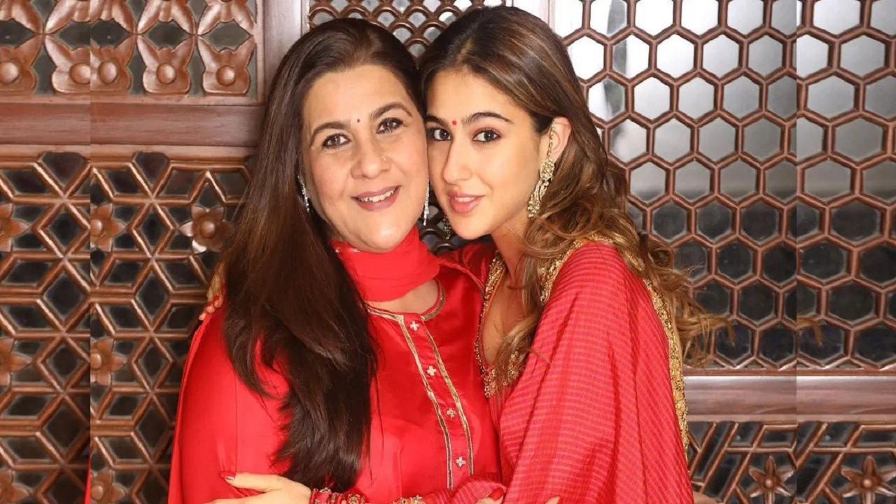 Amrita Singh and Sara Ali Khan