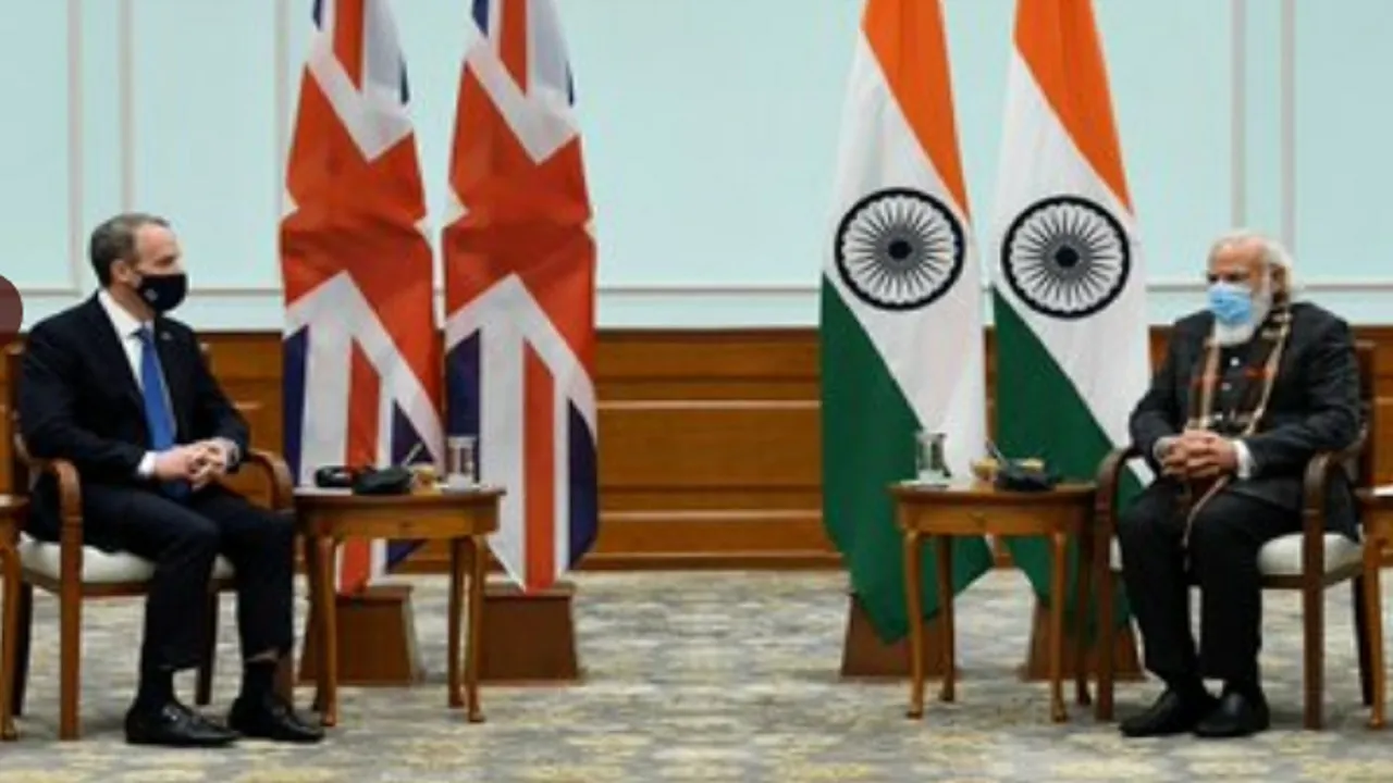 Pm Narendra Modi Dominic Raab