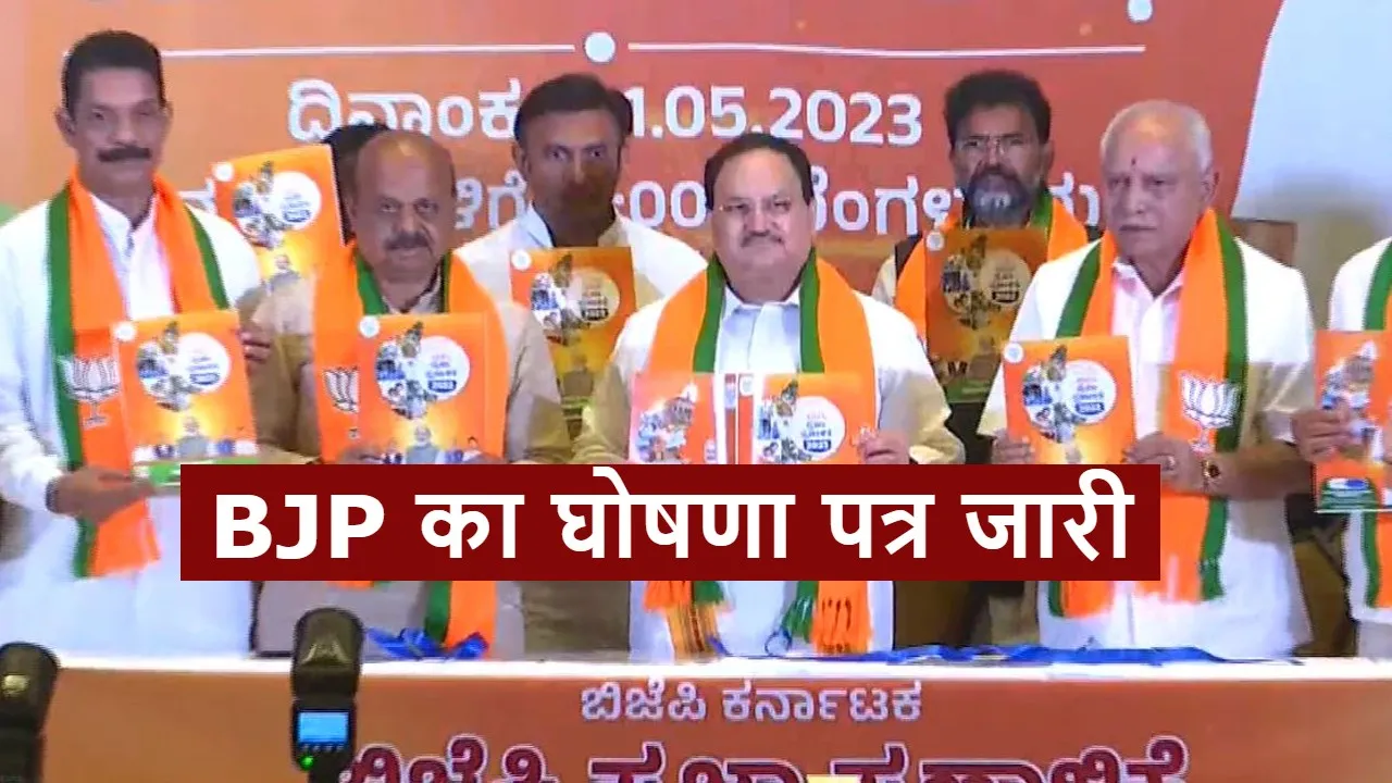 BJP Manifesto In Karnataka