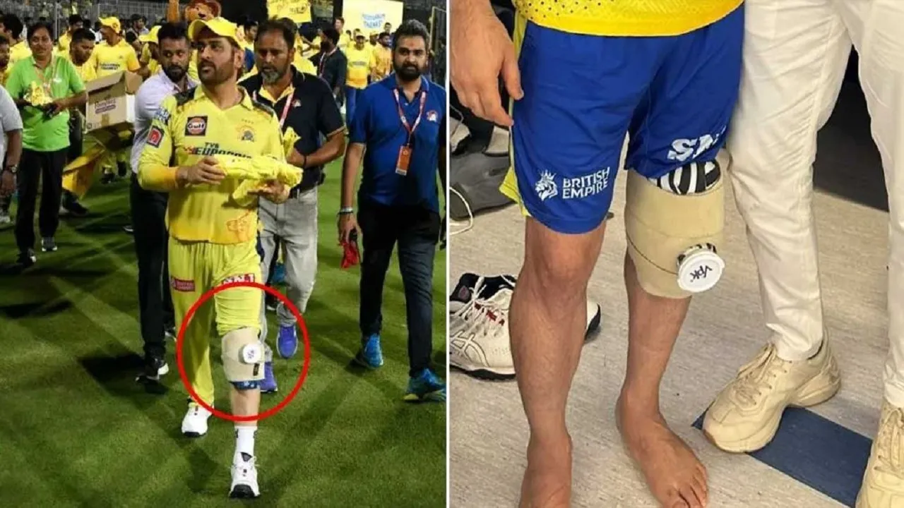 ms dhoni discharge from hospital after knee surgery when he will fit