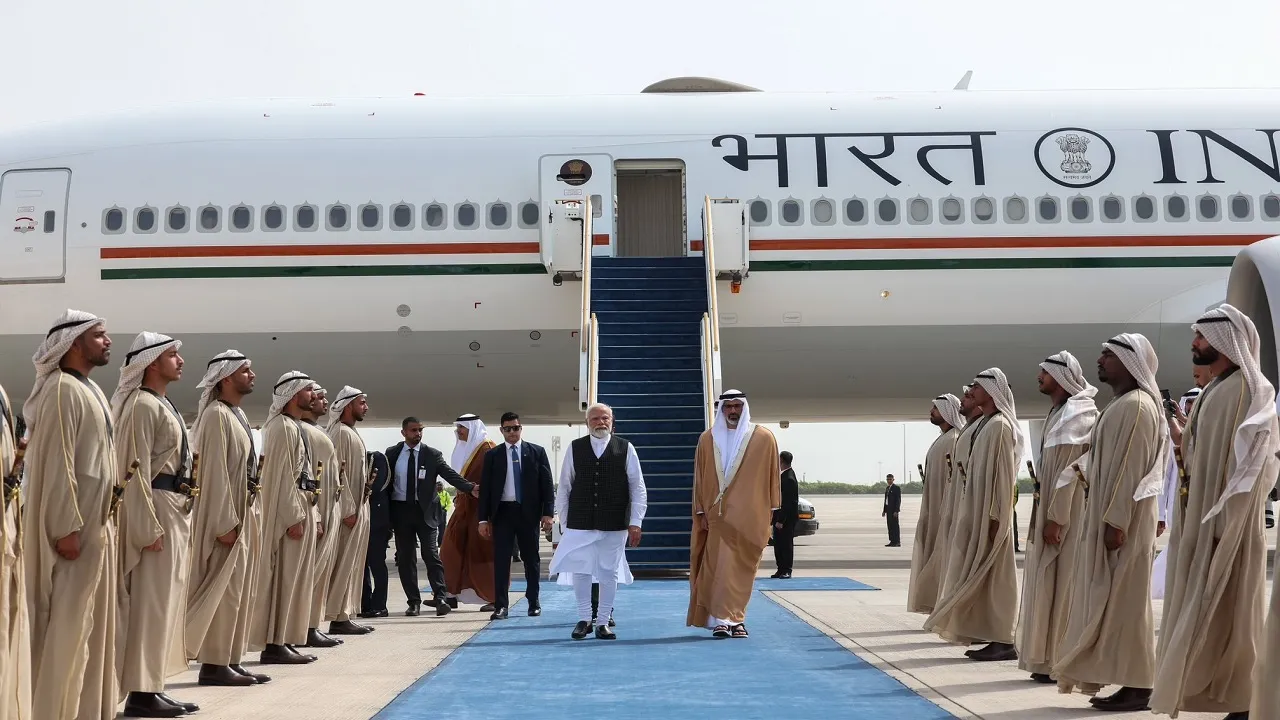 Pm Modi in UAE