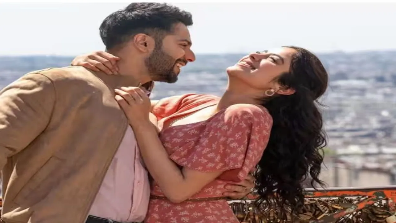 Varun  Dhawan and Janhvi Kapoor