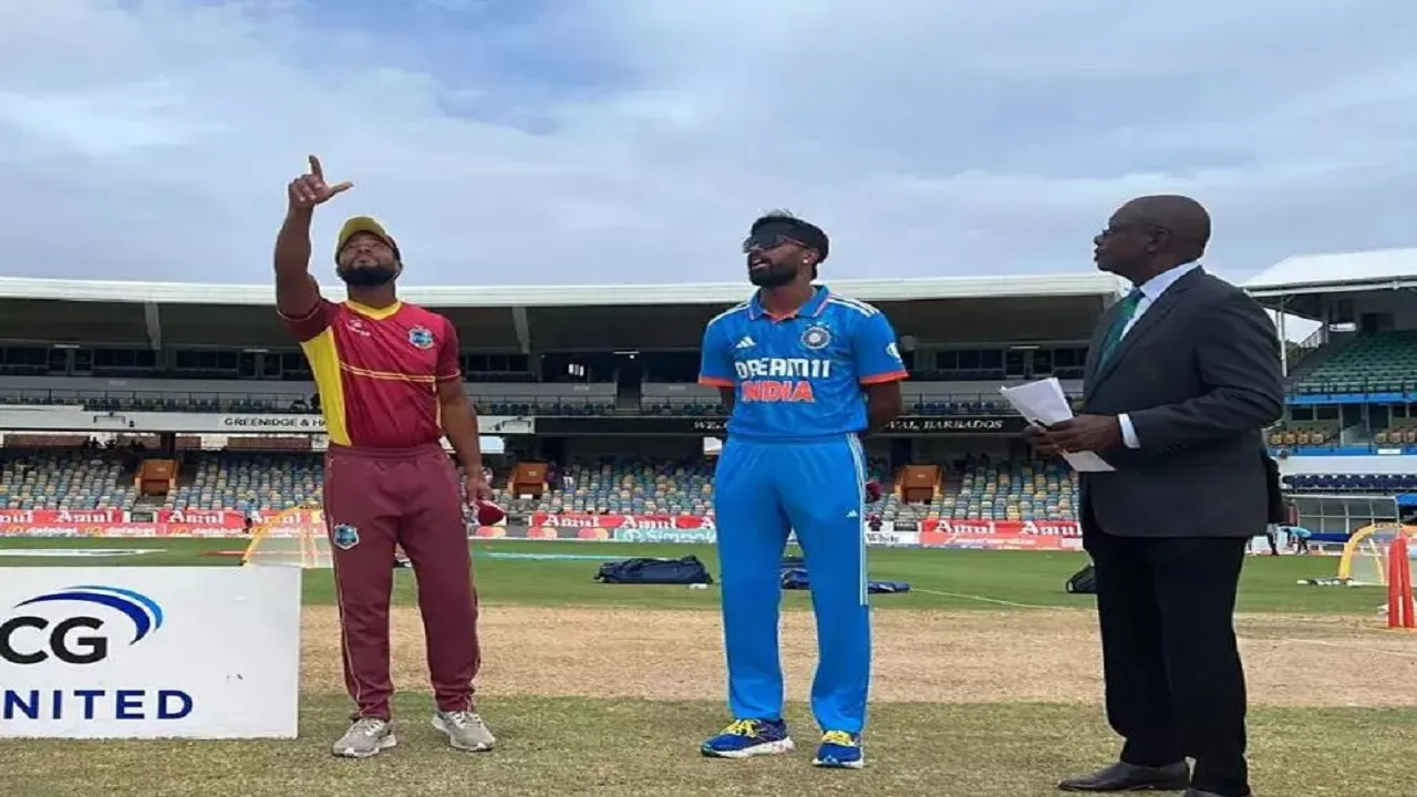 IND vs WI 5th t20i toss update