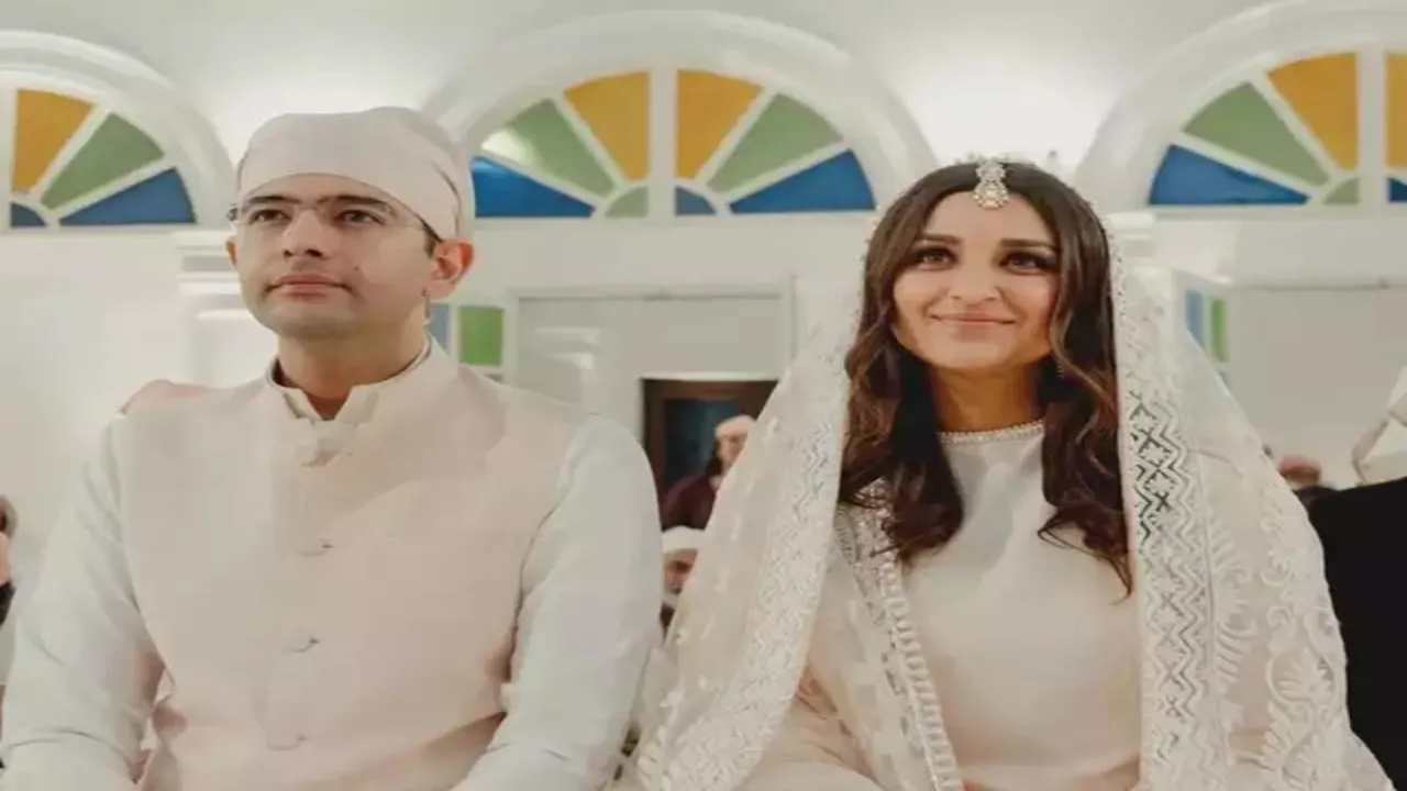 Parineeti Chopra and Raghav Chadha