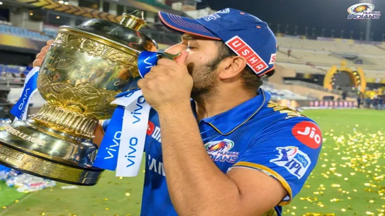 how many times mumbai indians won trophy