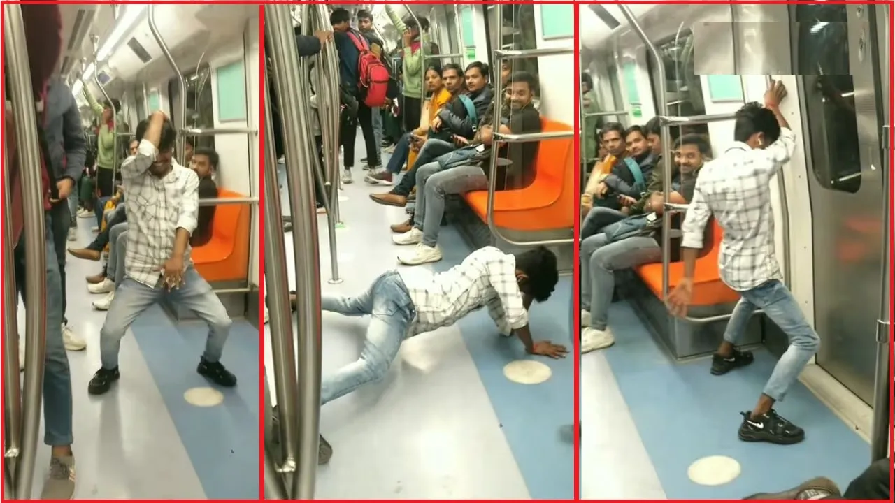 Delhi Metro viral Video