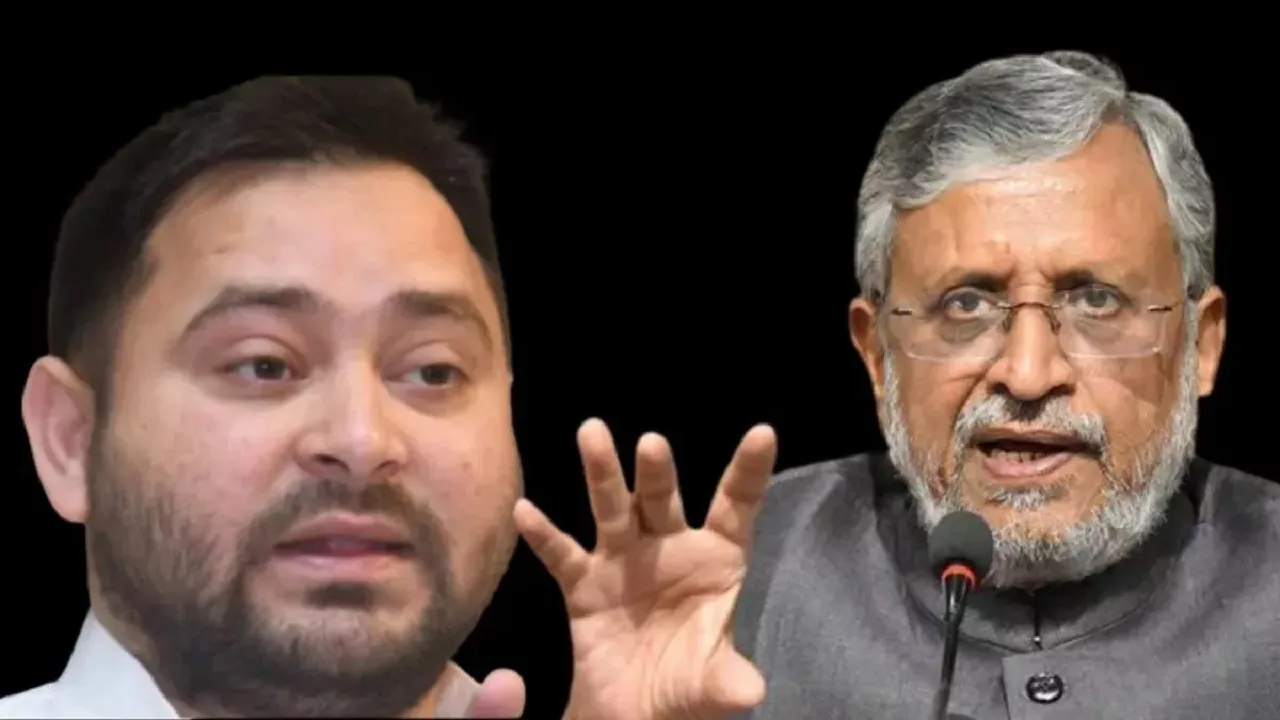 Sushil Modi Tejashwi Yadav