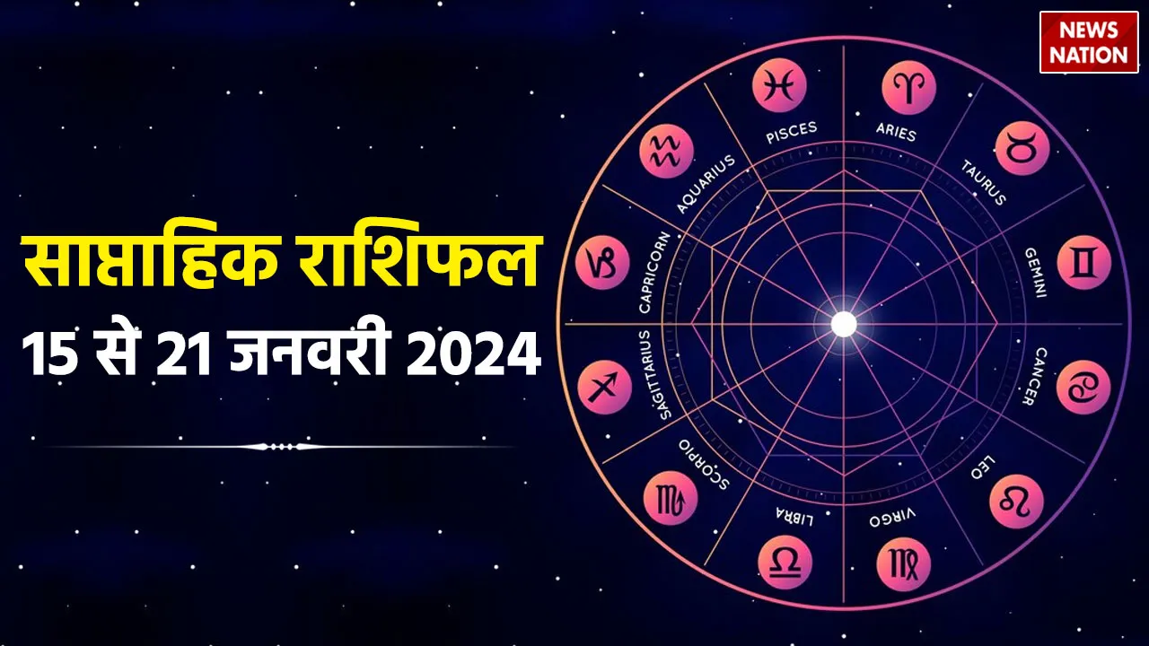 Weekly Horoscope 15th to 21st January 2024