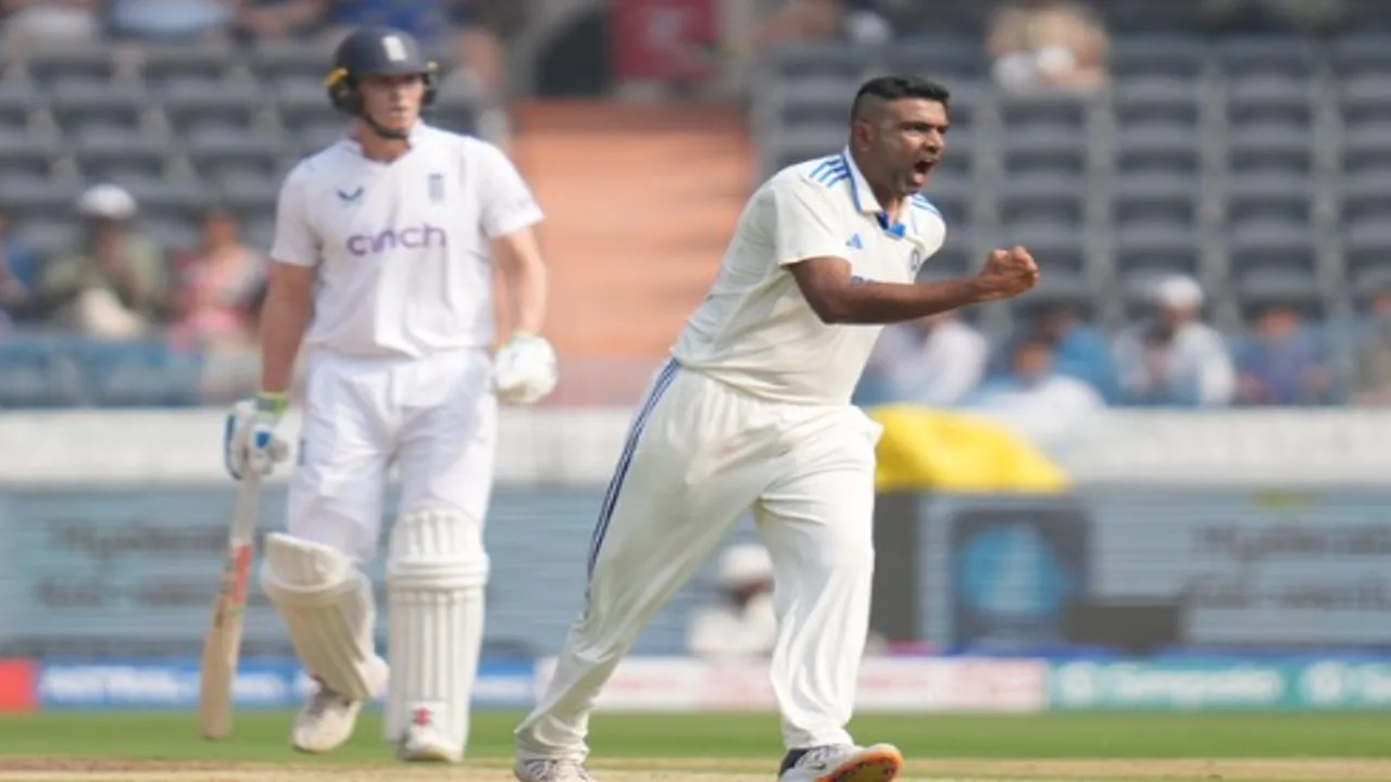 Jadeja Ashwin Test