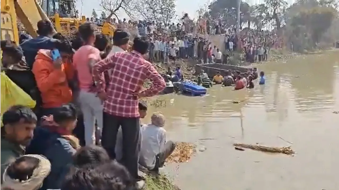 Accident in Kasganj