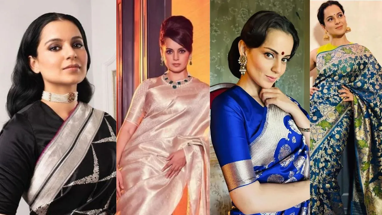 kangana ranaut 10 sarees