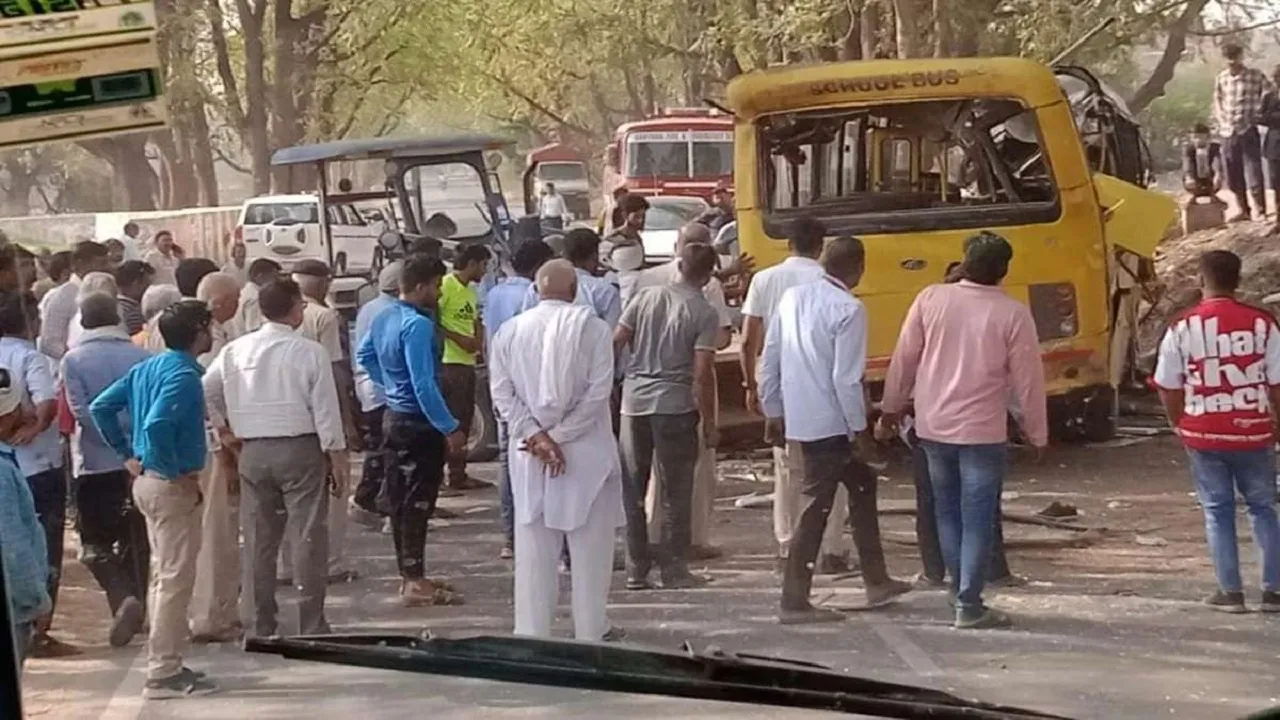 Haryana Bus Accident