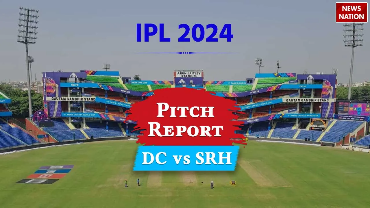 DC vs SRH Pitch Report