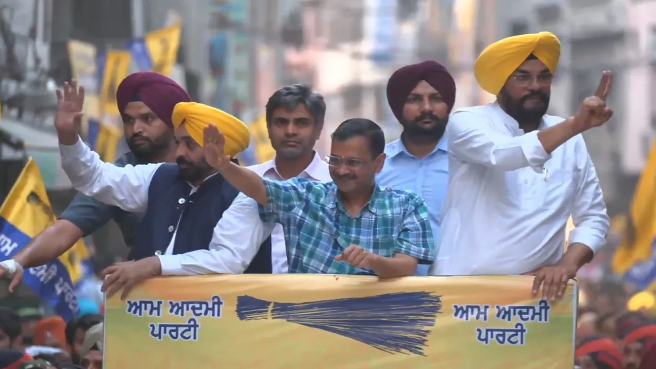 Kejriwal Road Show in Amritsar