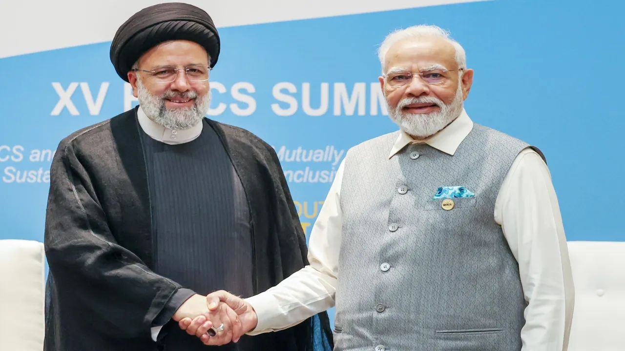 ebrahim Raisi and narendra modi