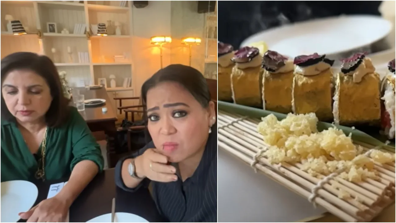 Farah Khan Bharti Singh Lunch