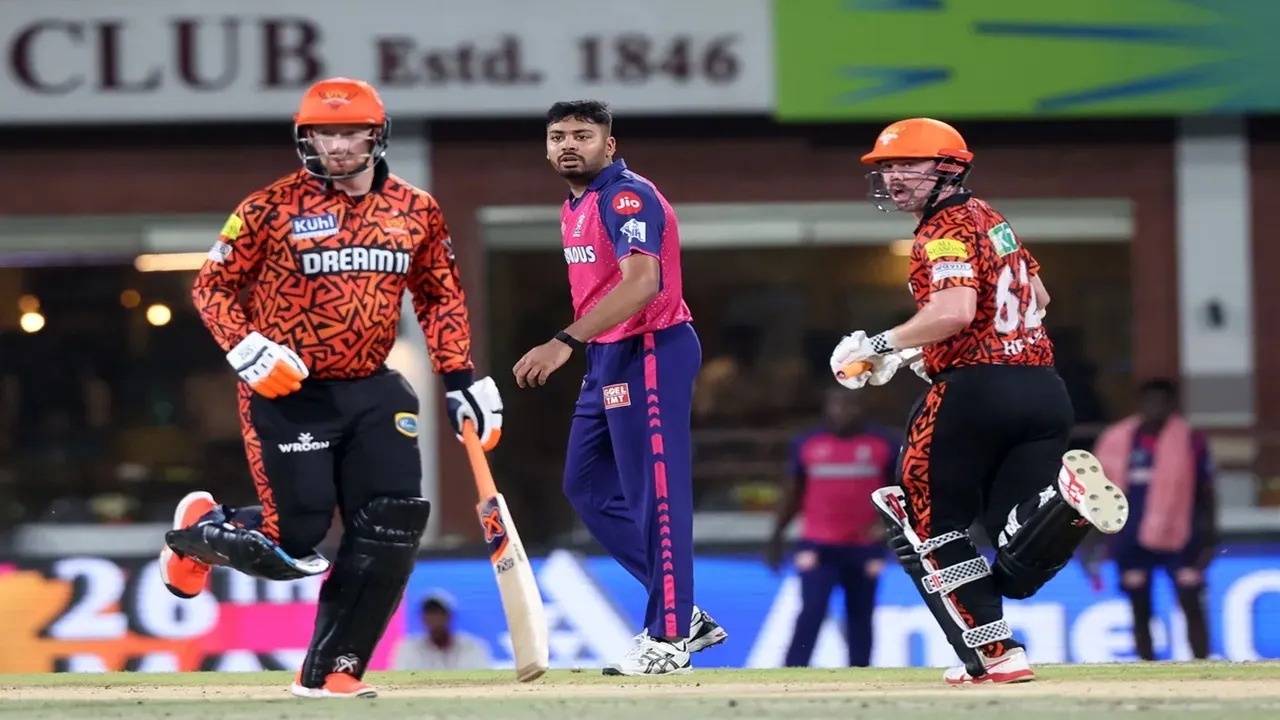 srh vs rr report