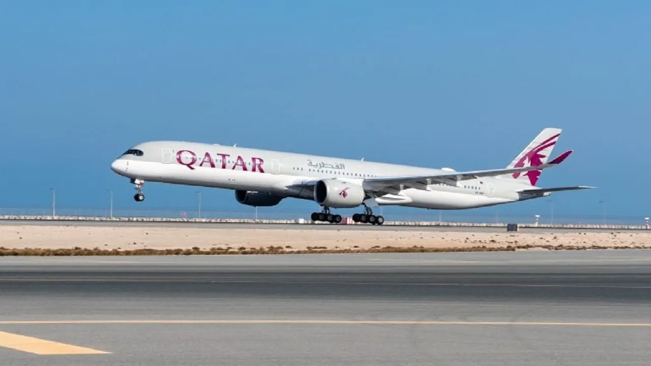 Qatar Airways Flight