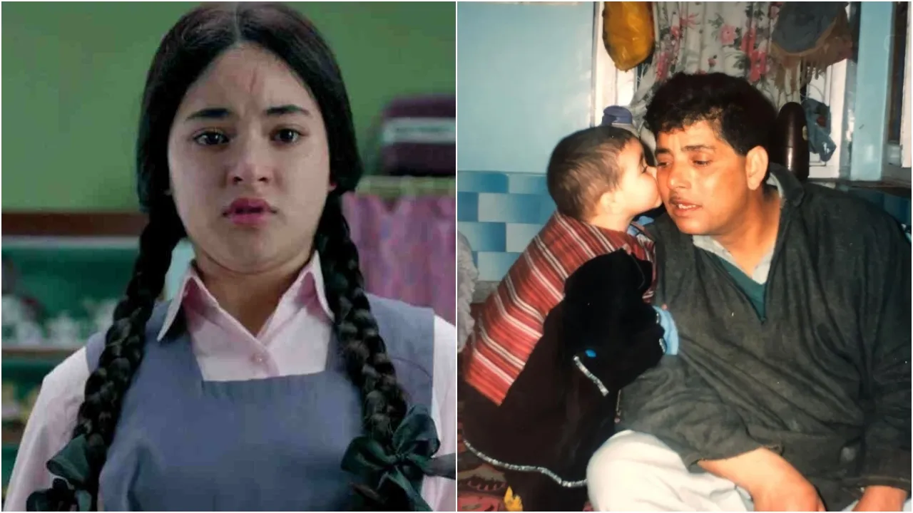 Zaira Wasim Father Death  1