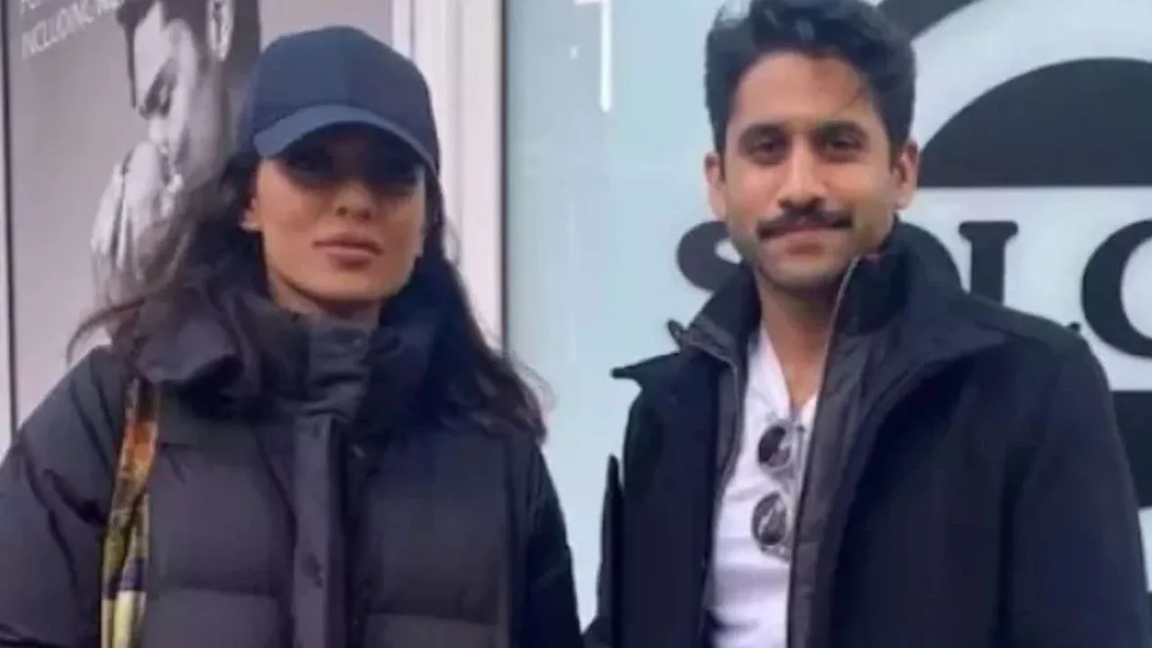 Shobhita Dhulipala with Naga Chaitanya