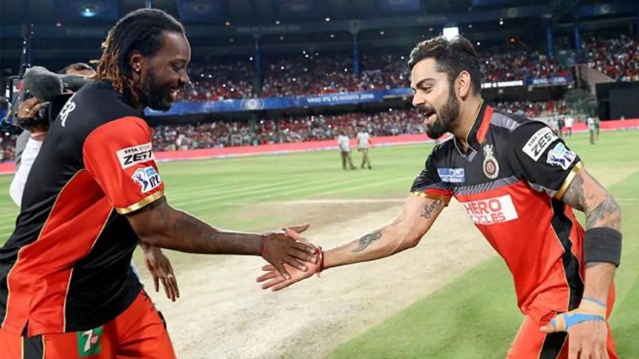 virat kohli chris gayle