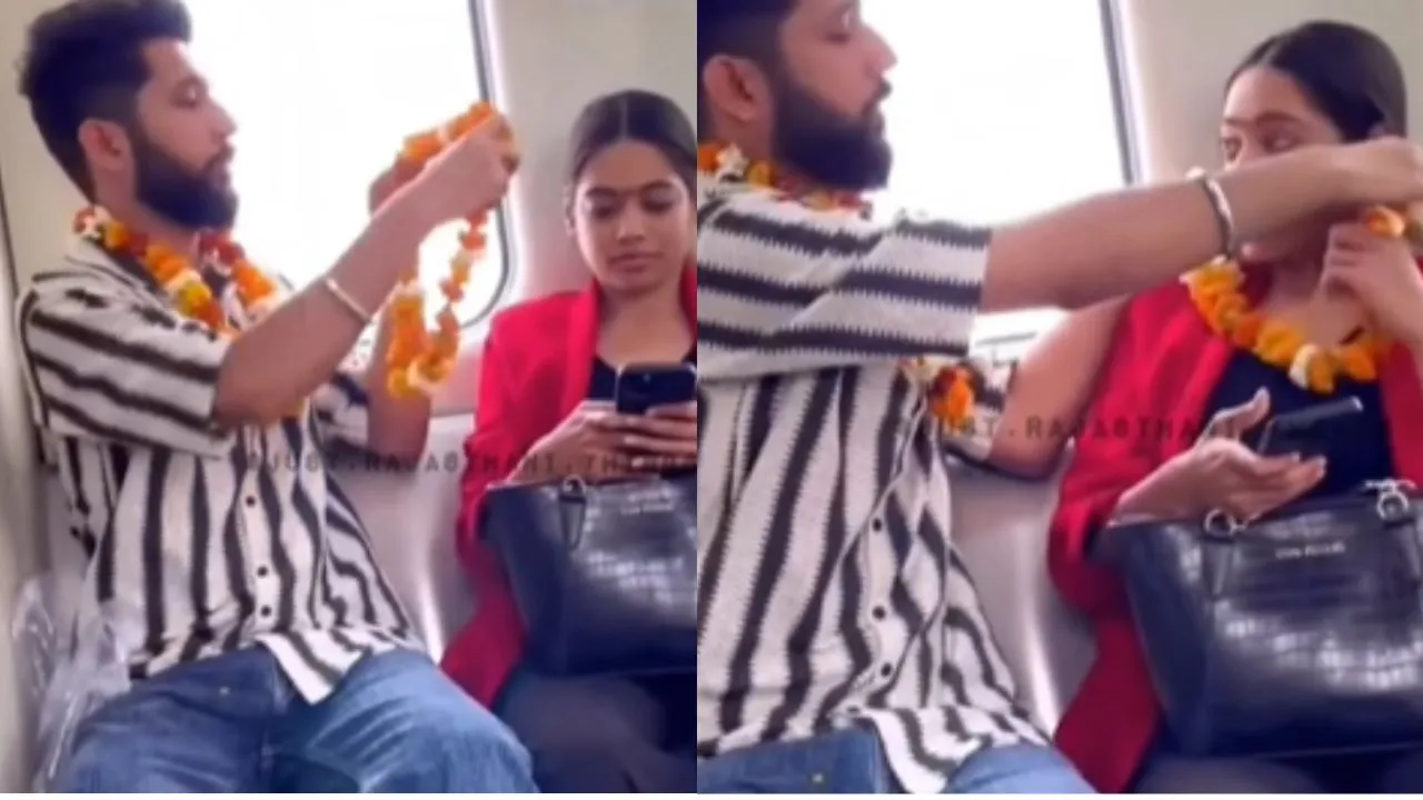 viral delhi metro video