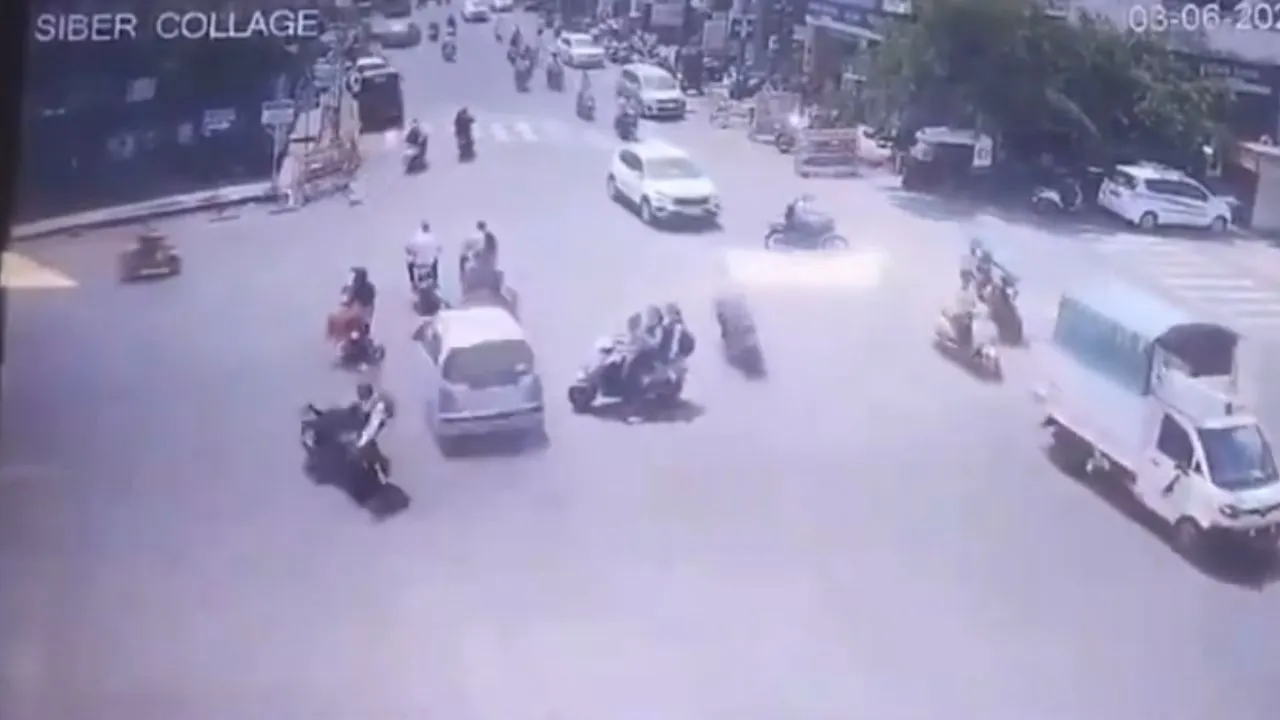 Kolhapur accident viral video