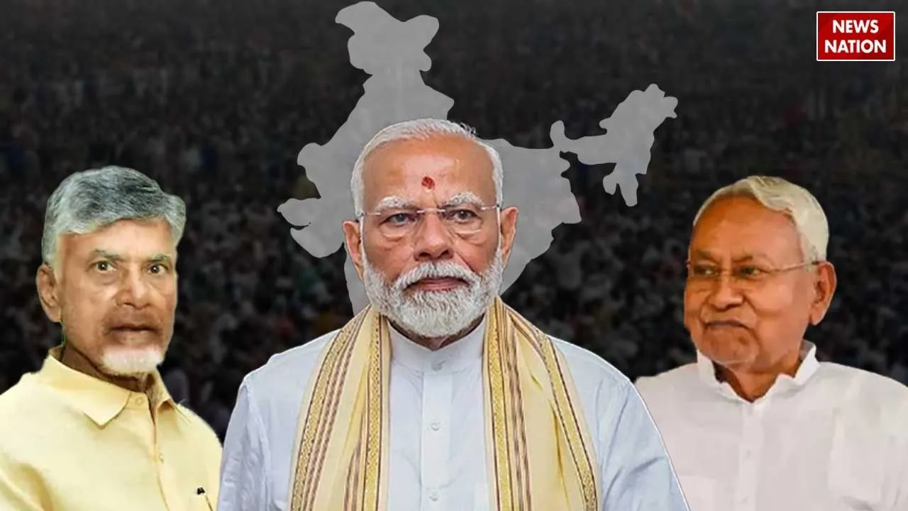 Friendship of PM Modi and Chandrababu Naidu Nitish Kumar