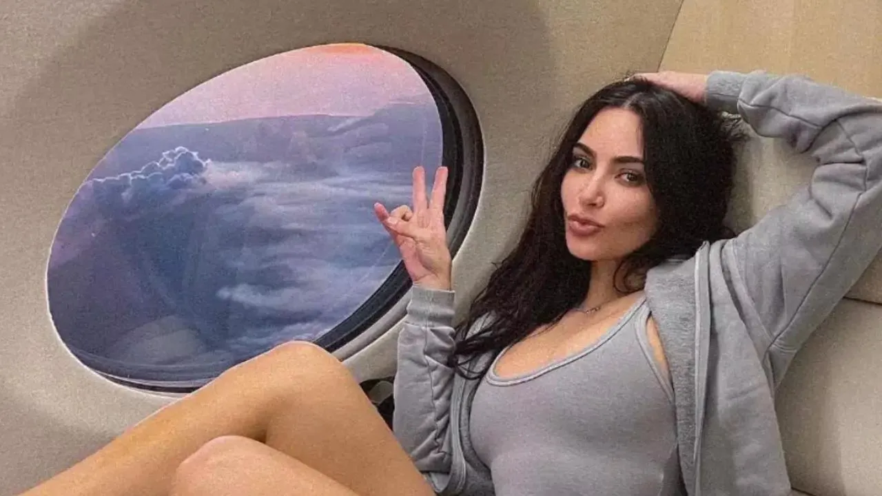 Kim Kardashian reached Paris