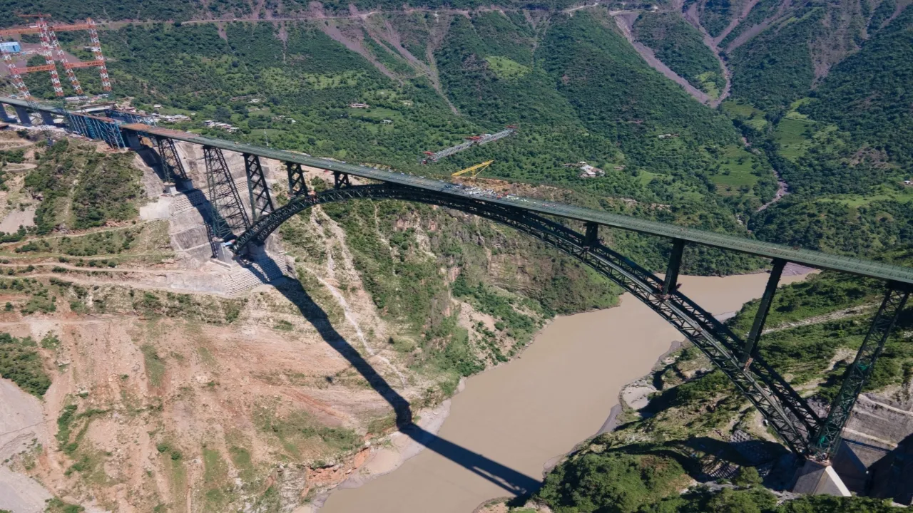 Chenab rail bridge