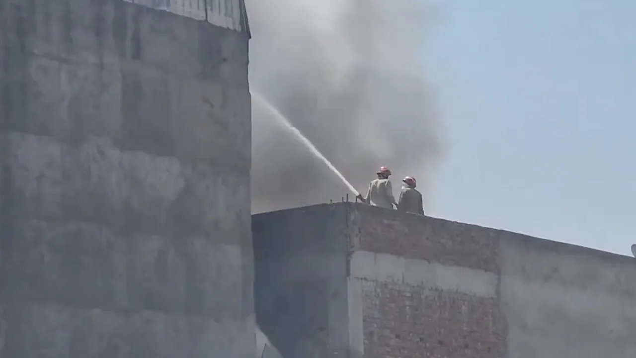 Delhi Mundka Fire