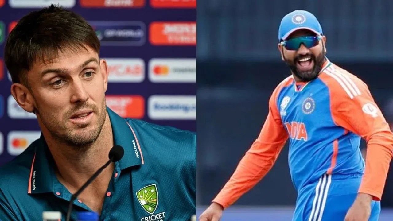 Mitchell marsh rohit sharma